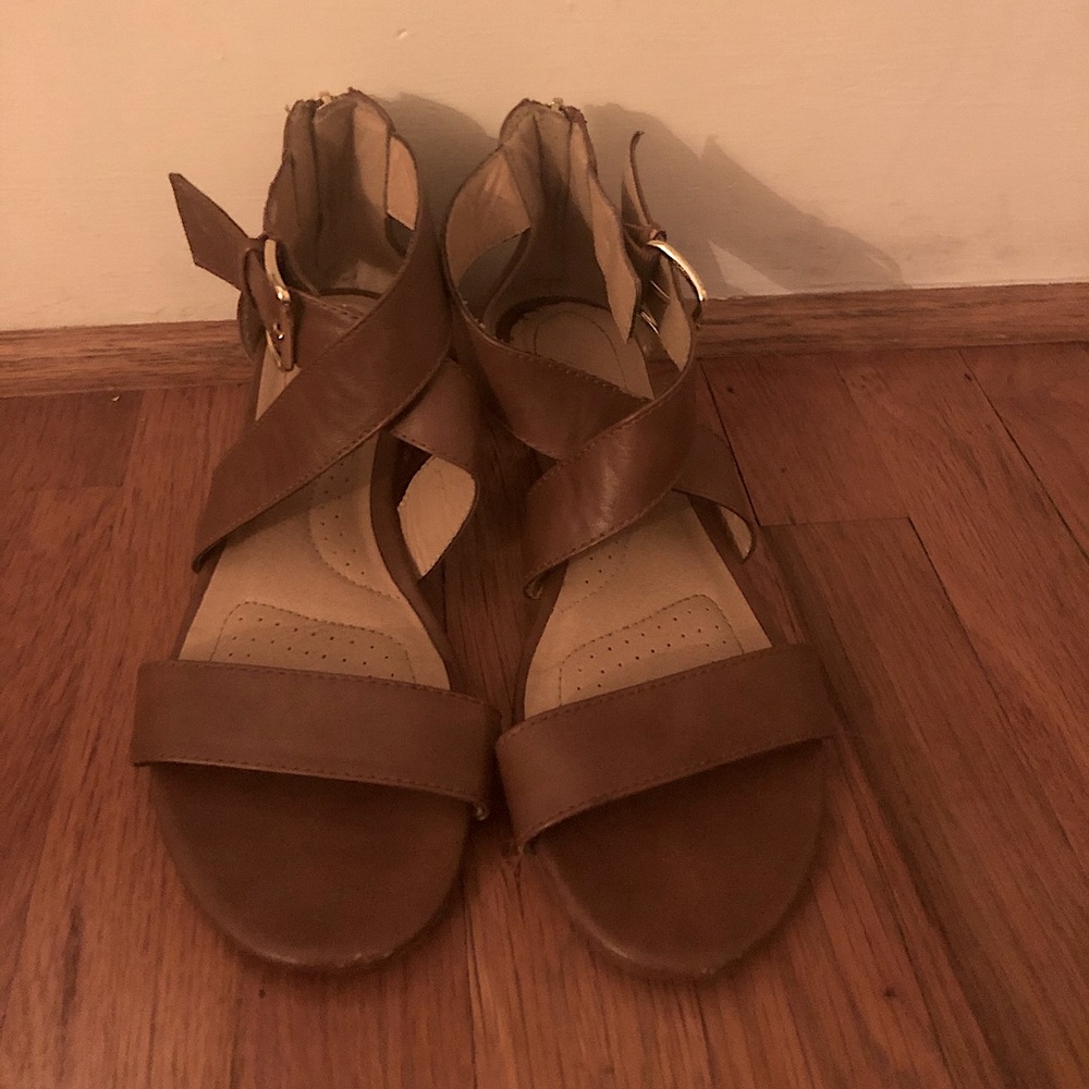 Brown sandals